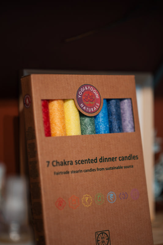 Ensemble de 7 chandelles aux huiles essentielles
